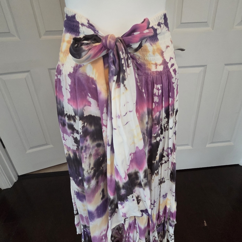 Free People Tie-Dye Maxi Skirt - Picture 4 of 5